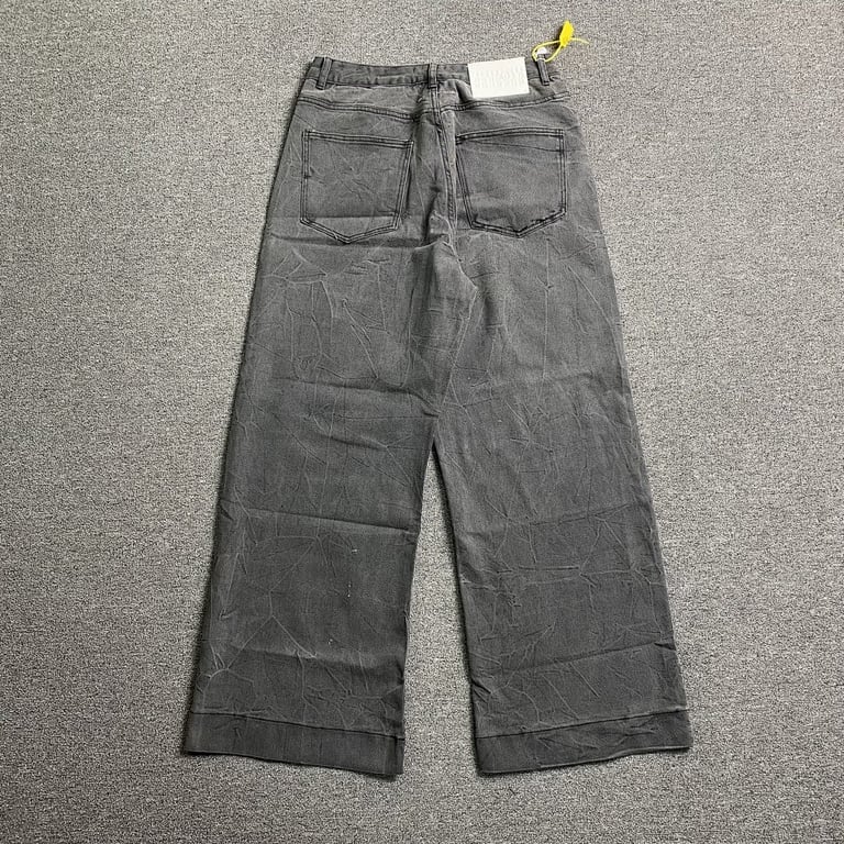 Maison Margiela MM6 Wide-Leg Jeans Black Wash - 2