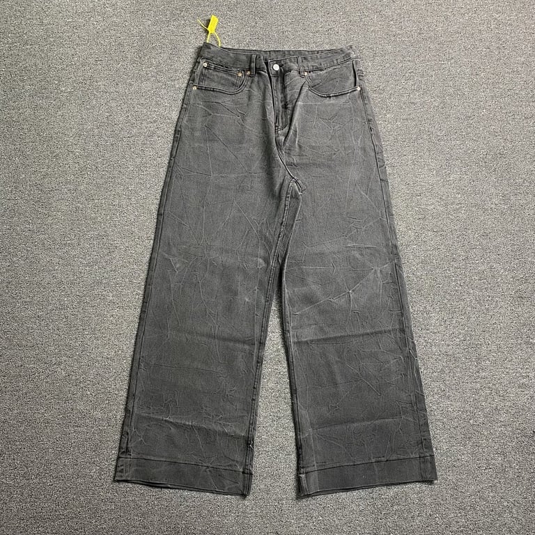 Maison Margiela MM6 Wide-Leg Jeans Black Wash - 10