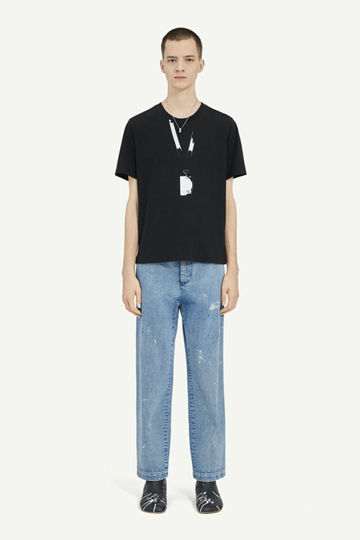 Maison Margiela MM6 Lanyard Graphic T-shirt - 14