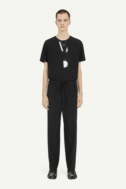 Maison Margiela MM6 Lanyard Graphic T-shirt - 17