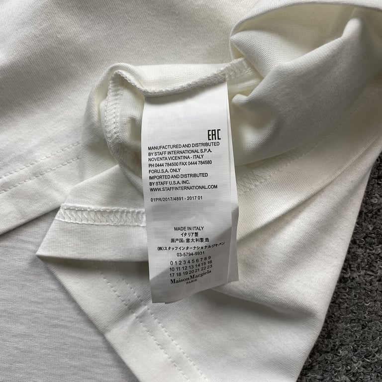 Maison Margiela MM6 Four-Stitch T-shirt - 9