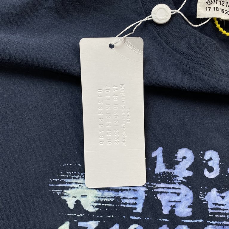 Maison Margiela MM6 Distorted Logo T-shirt - 4