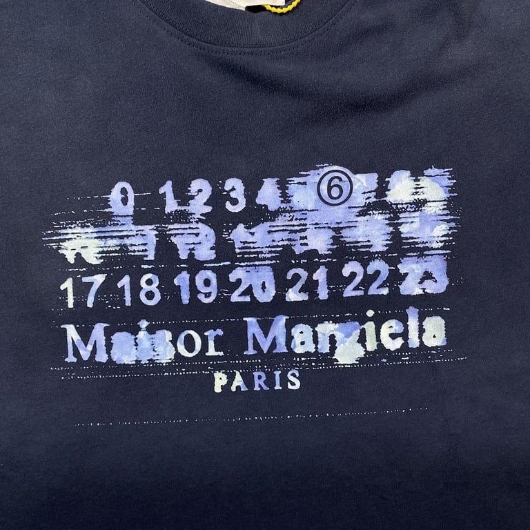Maison Margiela MM6 Distorted Logo T-shirt - 8