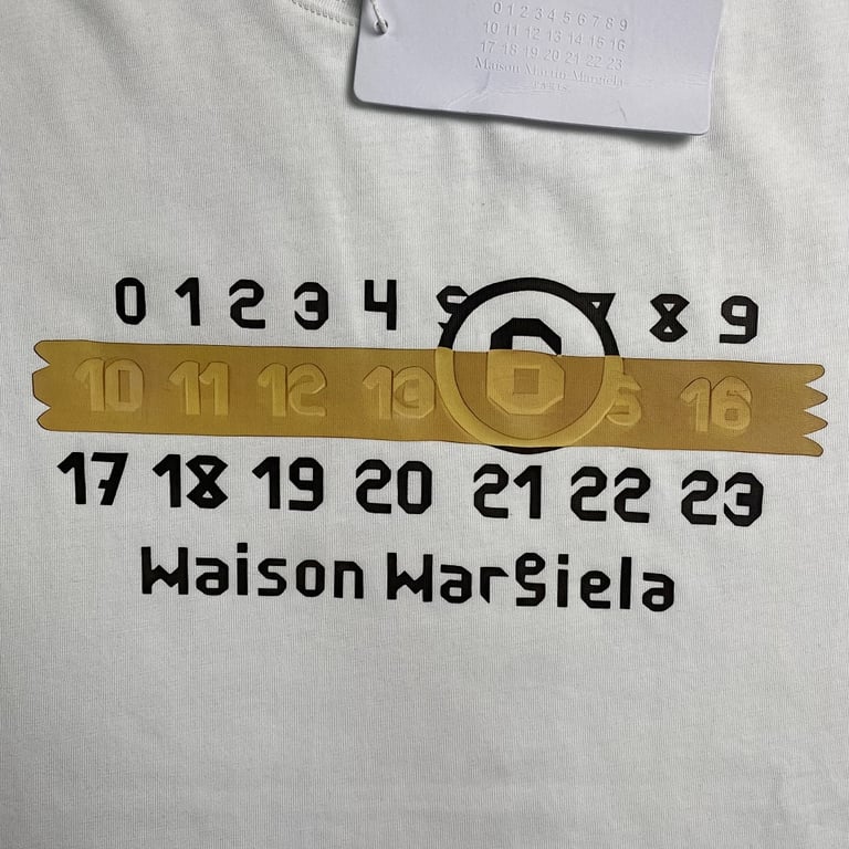 MM6 Maison Margiela Numeric Logo T-shirt - 6