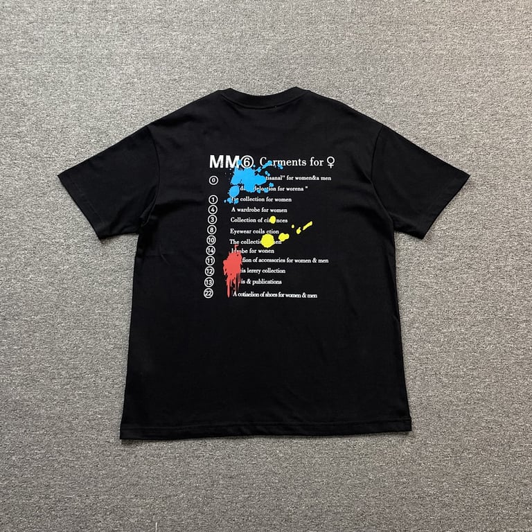 MM6 Maison Margiela Paint Splatter T-shirt - 7