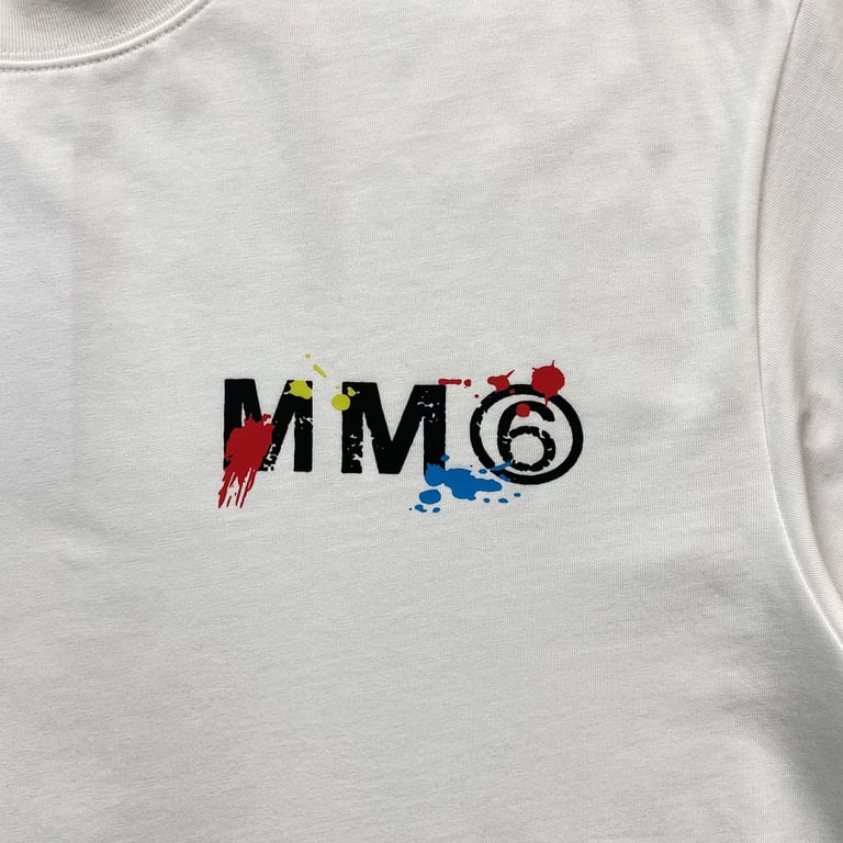 MM6 Maison Margiela Paint Splatter T-shirt - 9