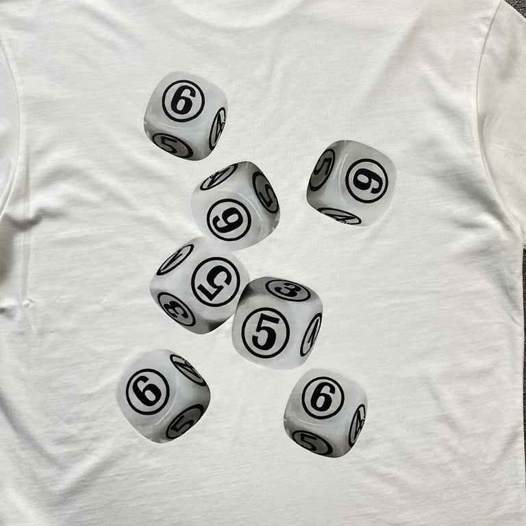 MM6 Maison Margiela Dice Graphic T-shirt - 15
