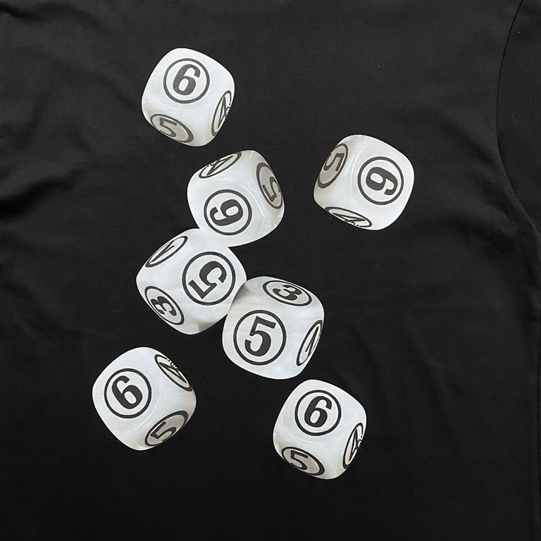 MM6 Maison Margiela Dice Graphic T-shirt - 6