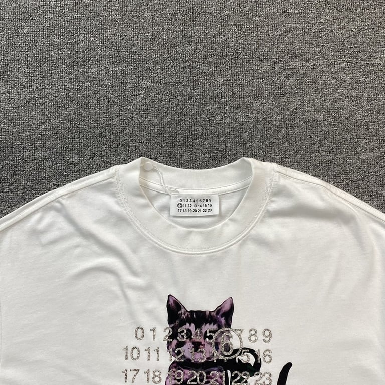 MM6 Maison Margiela Cat Graphic T-shirt - 13