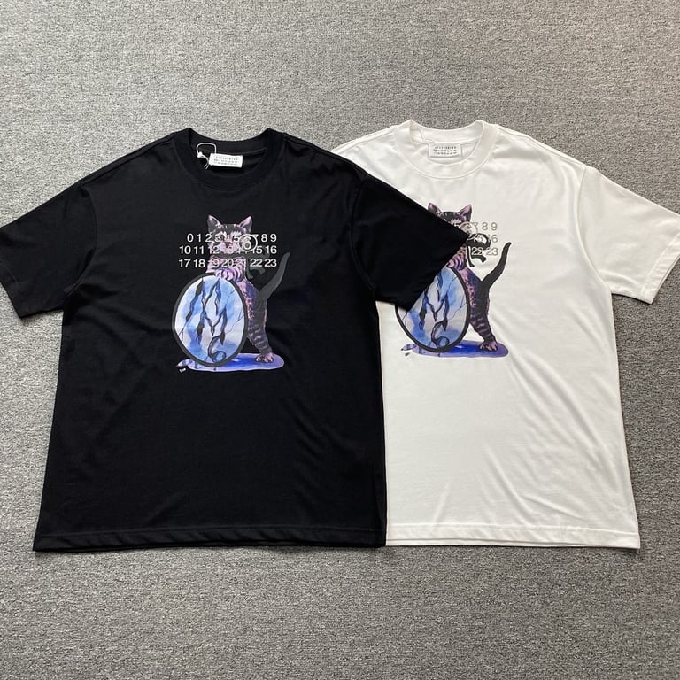 MM6 Maison Margiela Cat Graphic T-shirt - 15