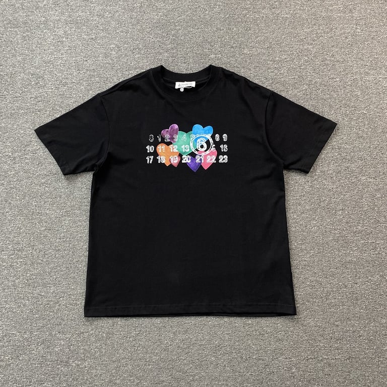 MM6 Maison Margiela Hearts Graphic T-shirt - 6