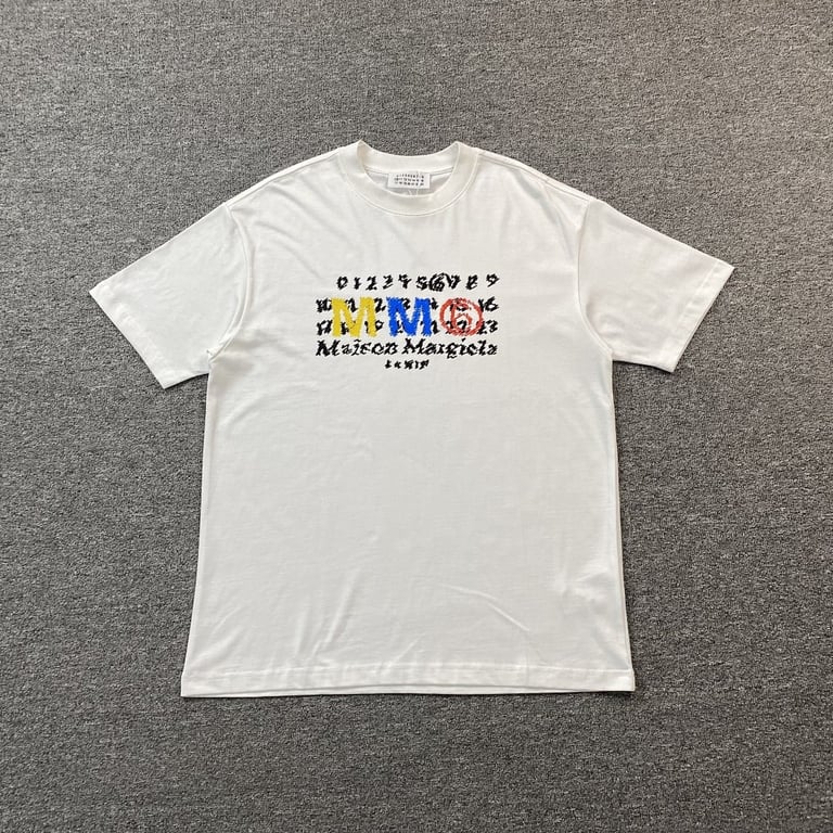 MM6 Maison Margiela Scribble Logo T-shirt - 14