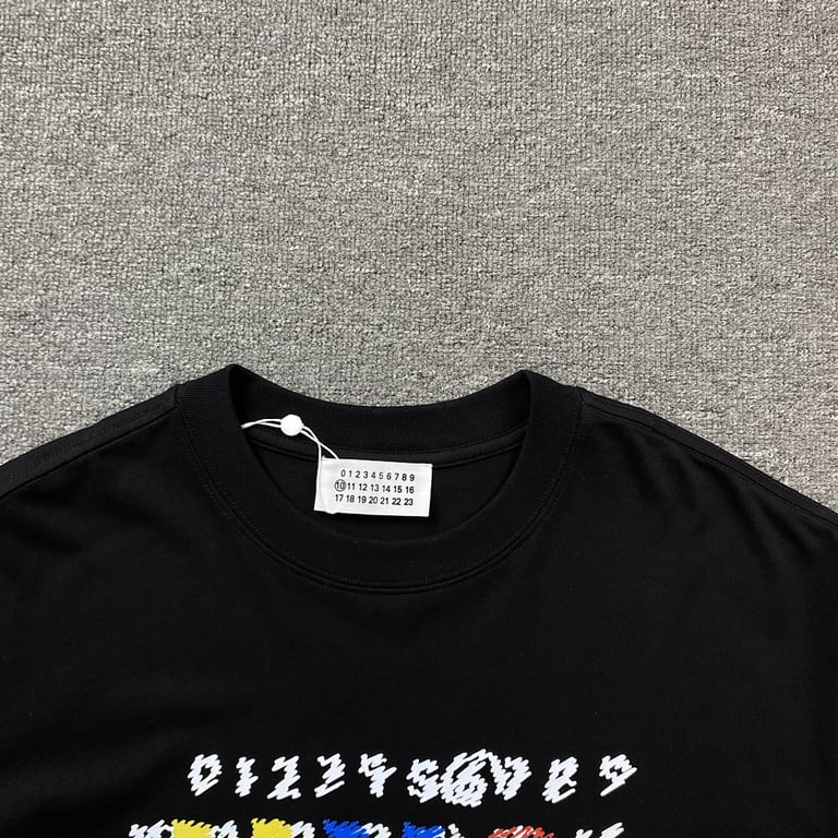 MM6 Maison Margiela Scribble Logo T-shirt - 5