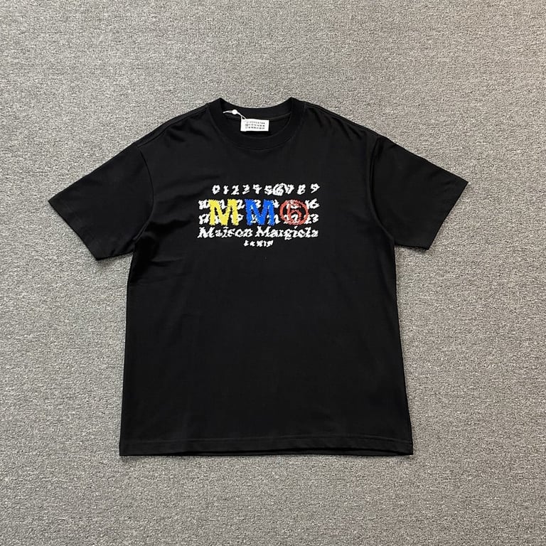 MM6 Maison Margiela Scribble Logo T-shirt - 6