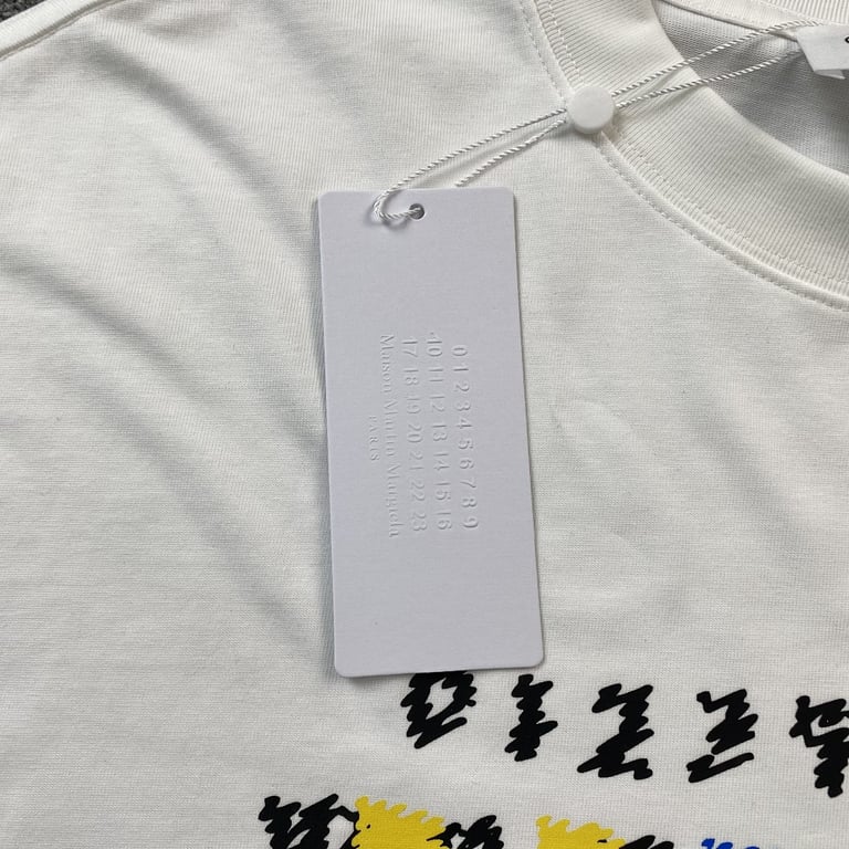 MM6 Maison Margiela Scribble Logo T-shirt - 9