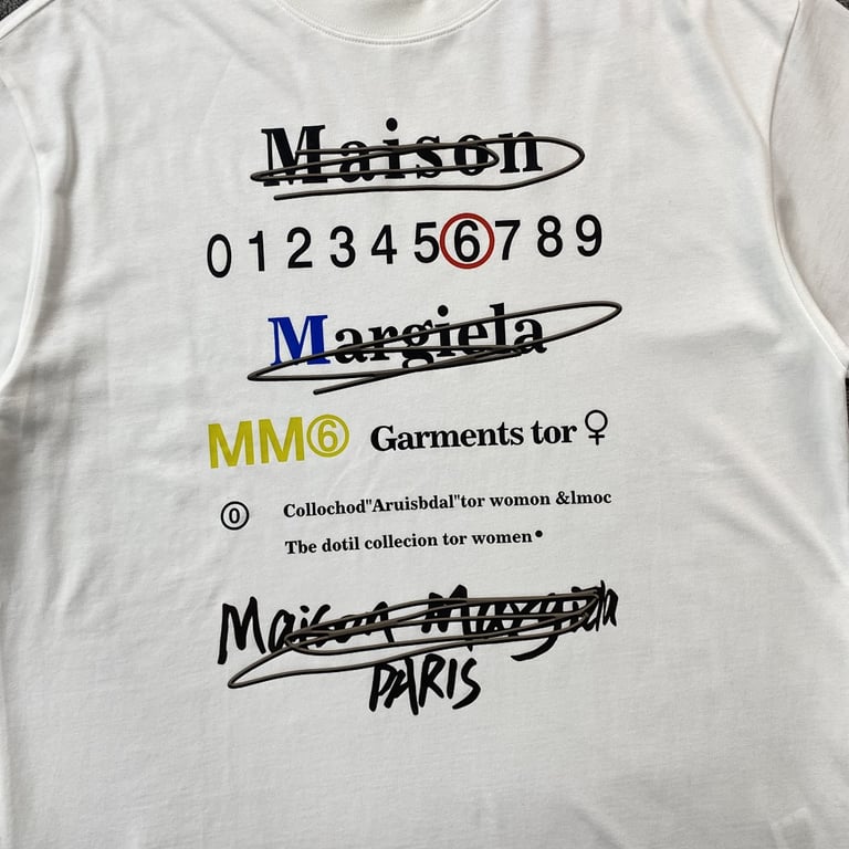MM6 Maison Margiela Graphic Print T-shirt - 12