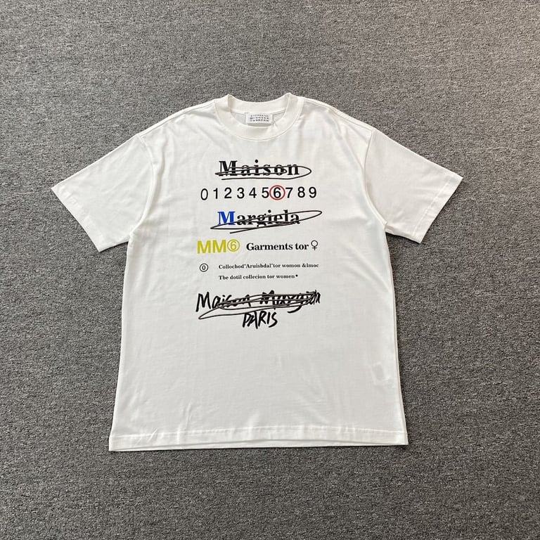 MM6 Maison Margiela Graphic Print T-shirt - 14