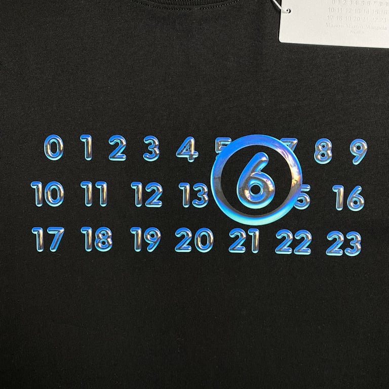 MM6 Maison Margiela Numeric Logo T-shirt - 12