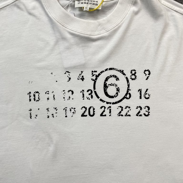 MM6 Maison Margiela Numeric Logo T-shirt - 13