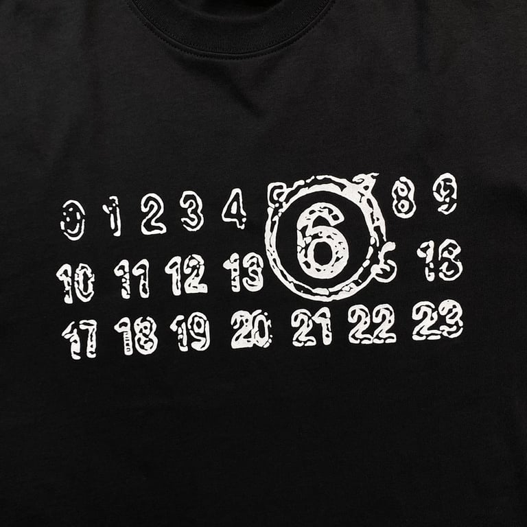 MM6 Maison Margiela Numeric Logo T-shirt - 4