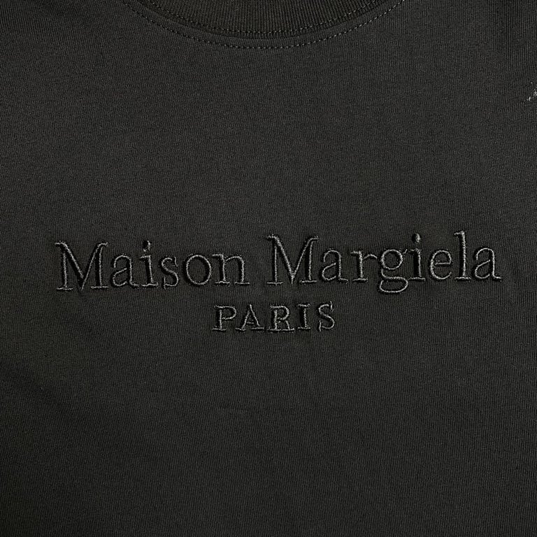 Maison Margiela Logo T-shirt Black - 8
