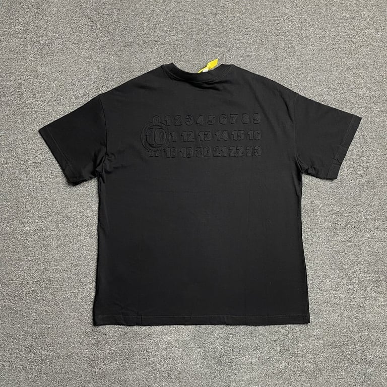 Maison Margiela Logo T-shirt Black - 9