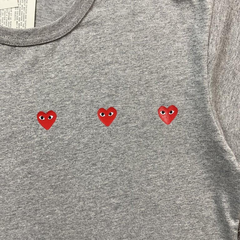 PLAY Triple Heart T-shirt - 4