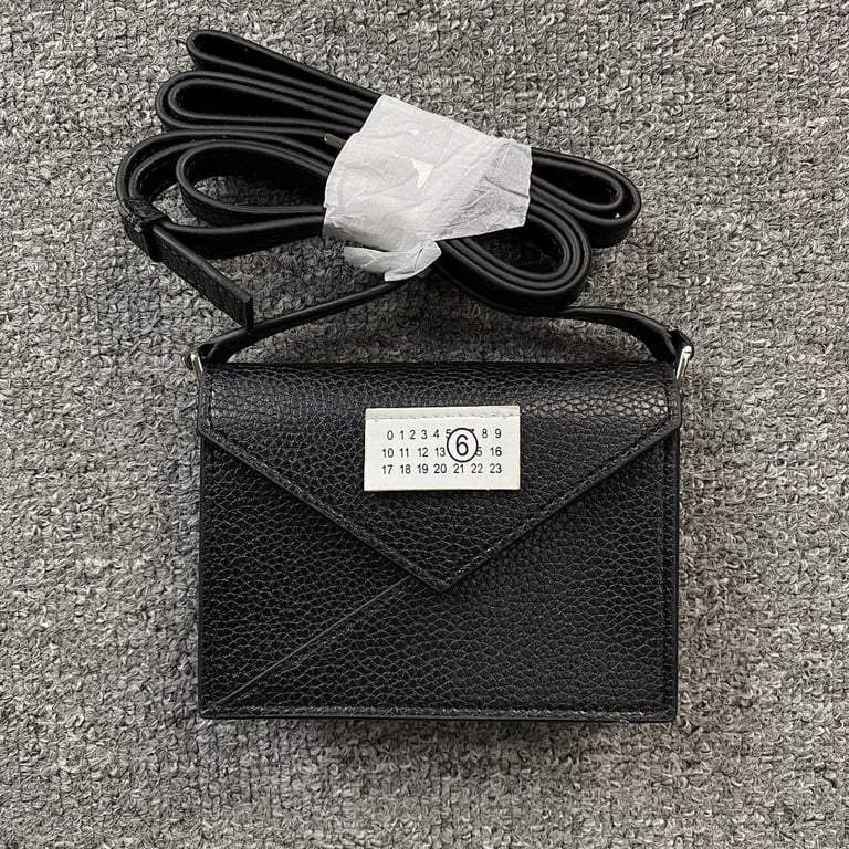Maison Margiela MM6 Grained Leather Crossbody Bag