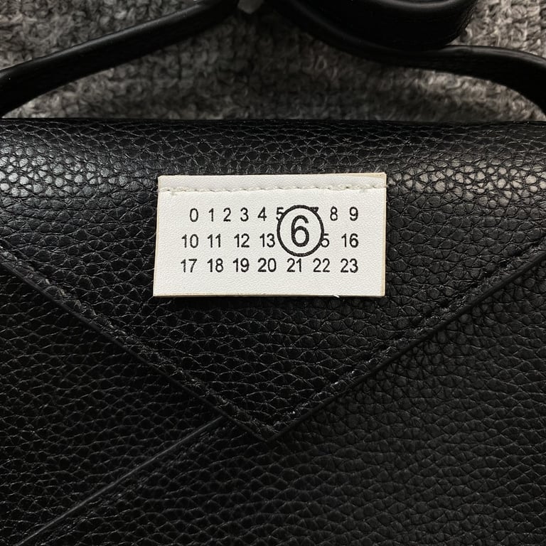 Maison Margiela MM6 Grained Leather Crossbody Bag - 4