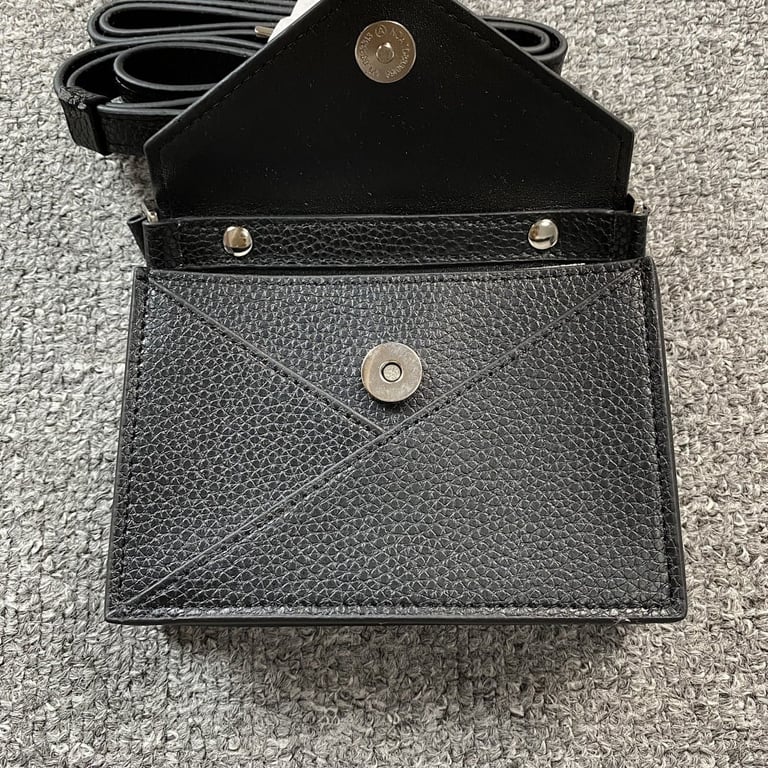Maison Margiela MM6 Grained Leather Crossbody Bag - 5