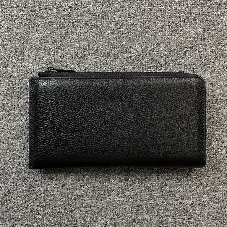 Maison Margiela Four-Stitch Leather Wallet Black - 5