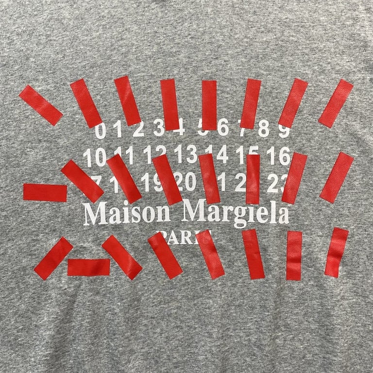 MM6 Maison Margiela Tape Graphic Hoodie - 7