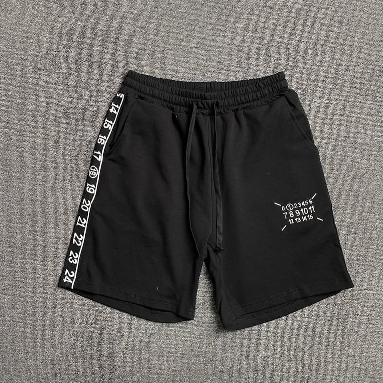 MM6 Maison Margiela Numeric Logo Shorts - 3