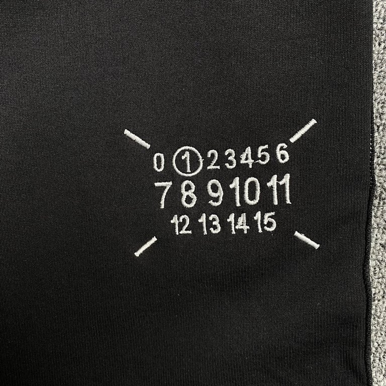 MM6 Maison Margiela Numeric Logo Shorts - 9