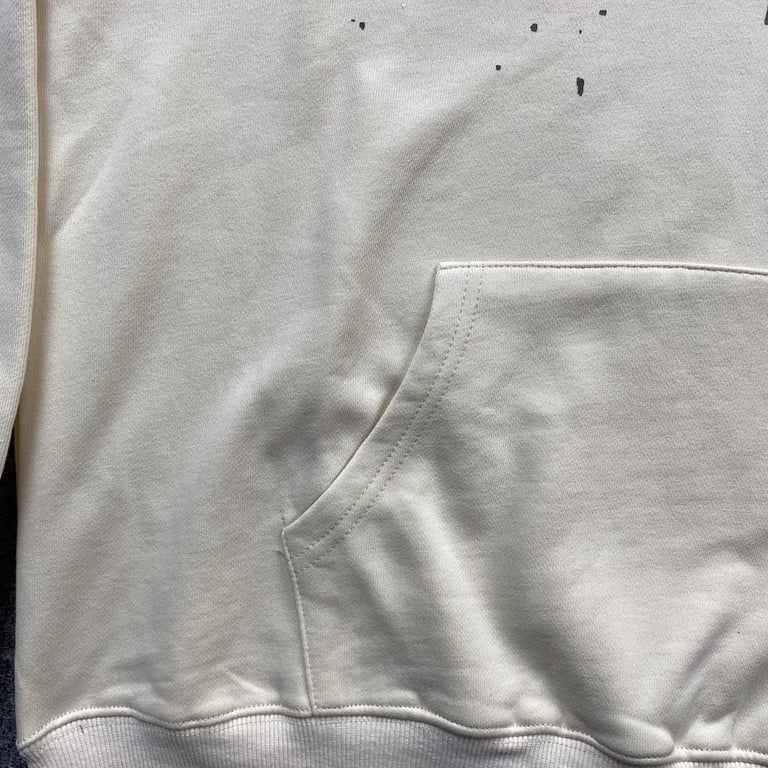 Maison Margiela MM6 Numeric Hoodie Cream - 6