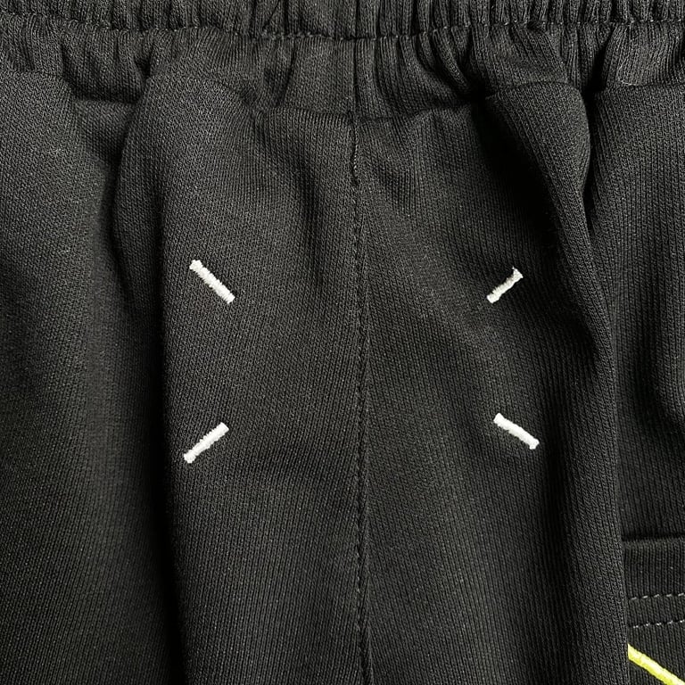 MM6 Maison Margiela Numeric Logo Shorts Black - 3