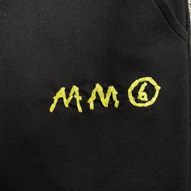 MM6 Maison Margiela Numeric Logo Shorts Black - 10