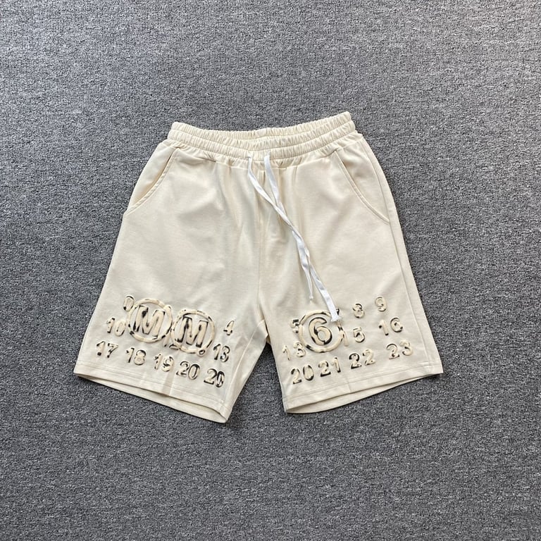MM6 Maison Margiela Numeric Logo Shorts - 8