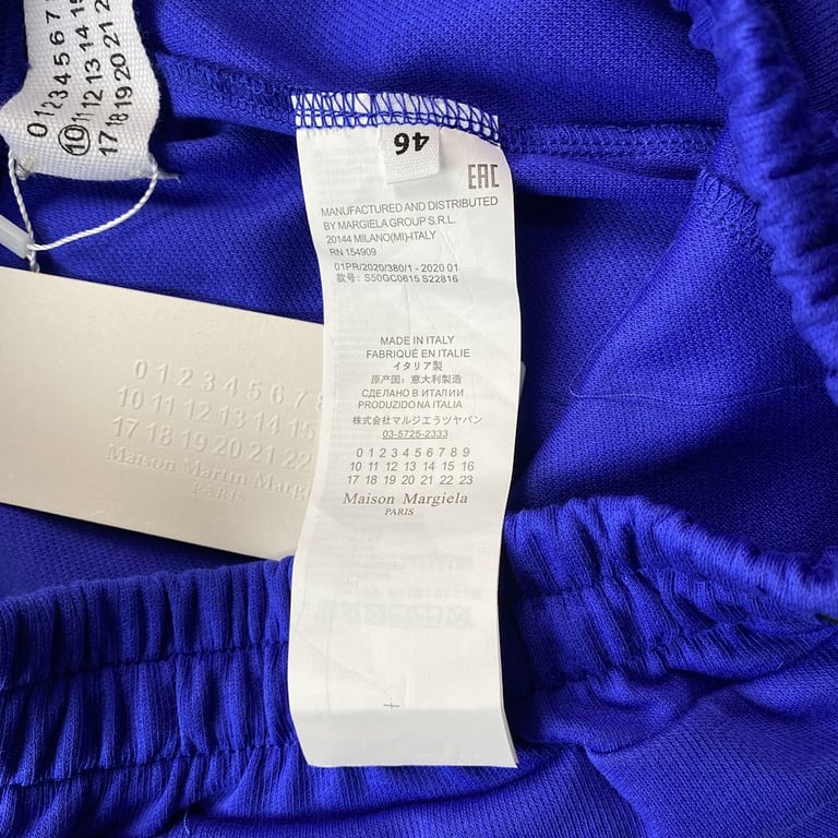 MM6 Maison Margiela Taped Numeric Logo Shorts - 10