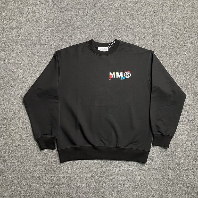 MM6 Maison Margiela Paint Splatter Crewneck - 11