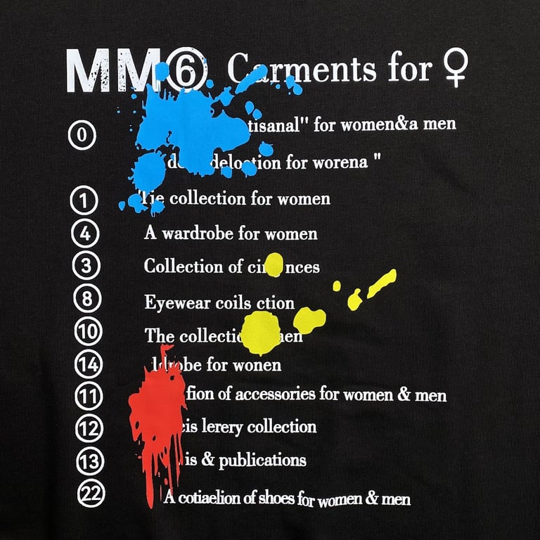 MM6 Maison Margiela Paint Splatter Crewneck - 15