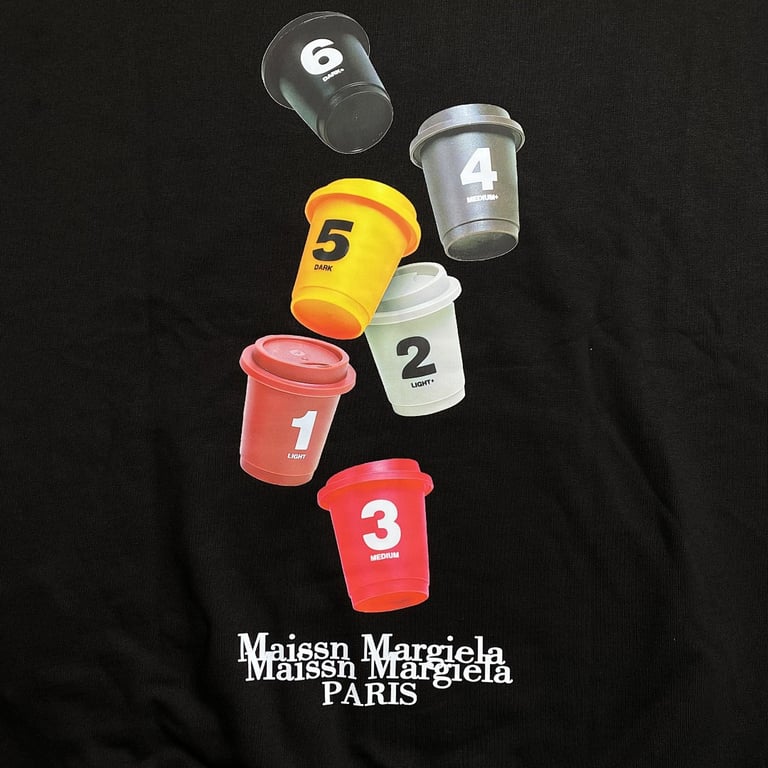MM6 Maison Margiela Coffee Cups Hoodie - 14
