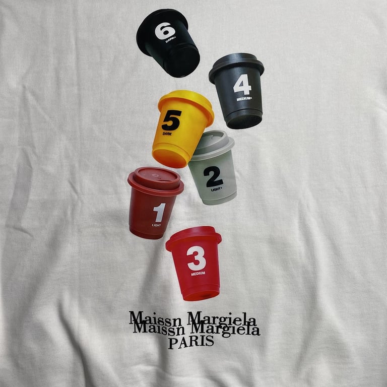 MM6 Maison Margiela Coffee Cups Hoodie - 9
