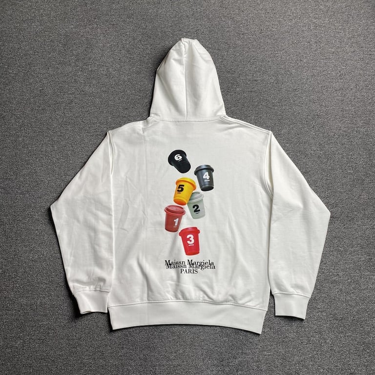 MM6 Maison Margiela Coffee Cups Hoodie - 10