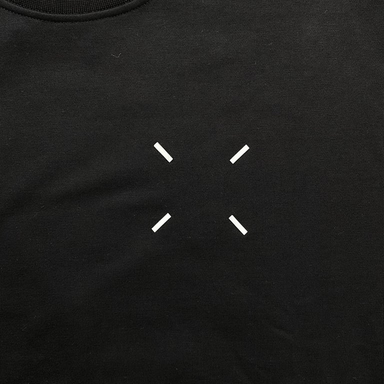 MM6 Maison Margiela Clock Graphic Crewneck - 4