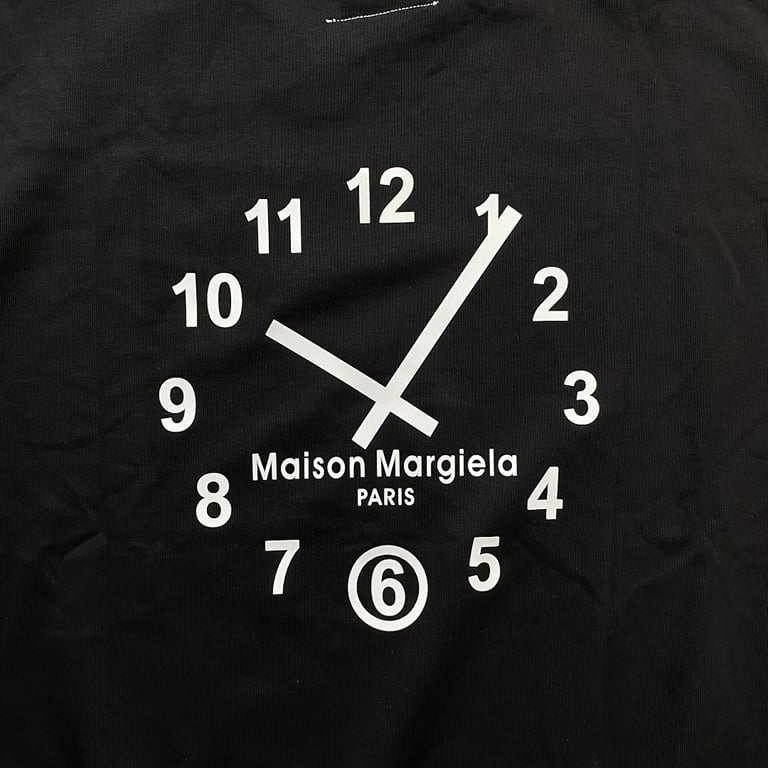 MM6 Maison Margiela Clock Graphic Crewneck - 6