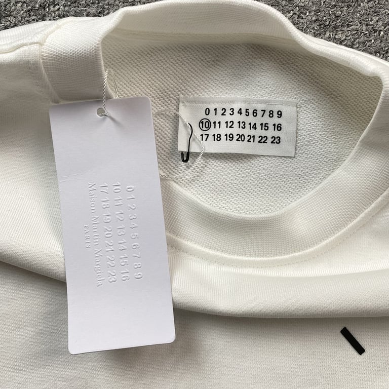 MM6 Maison Margiela Clock Graphic Crewneck - 9