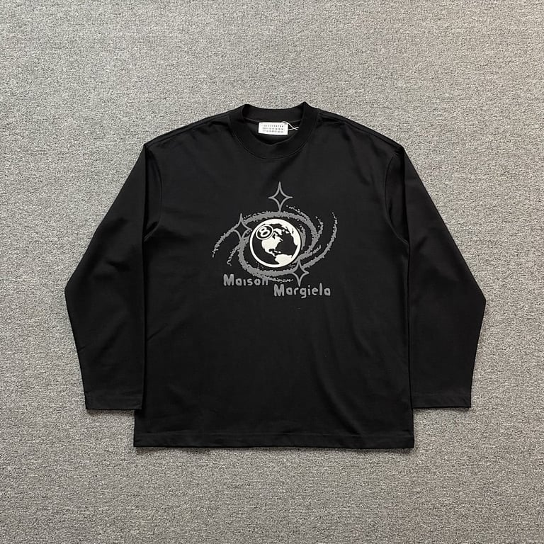Maison Margiela Graphic Long Sleeve T-shirt - 3