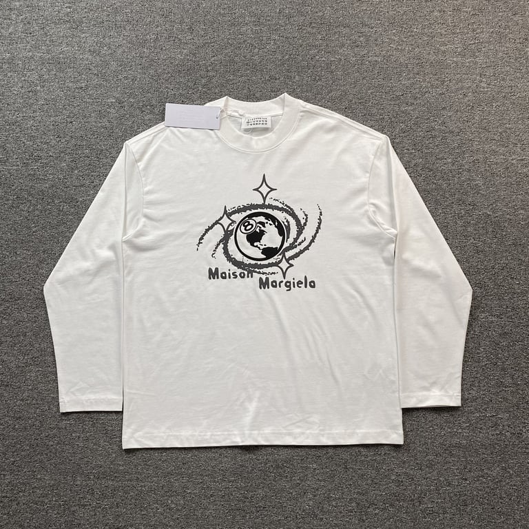 Maison Margiela Graphic Long Sleeve T-shirt - 7