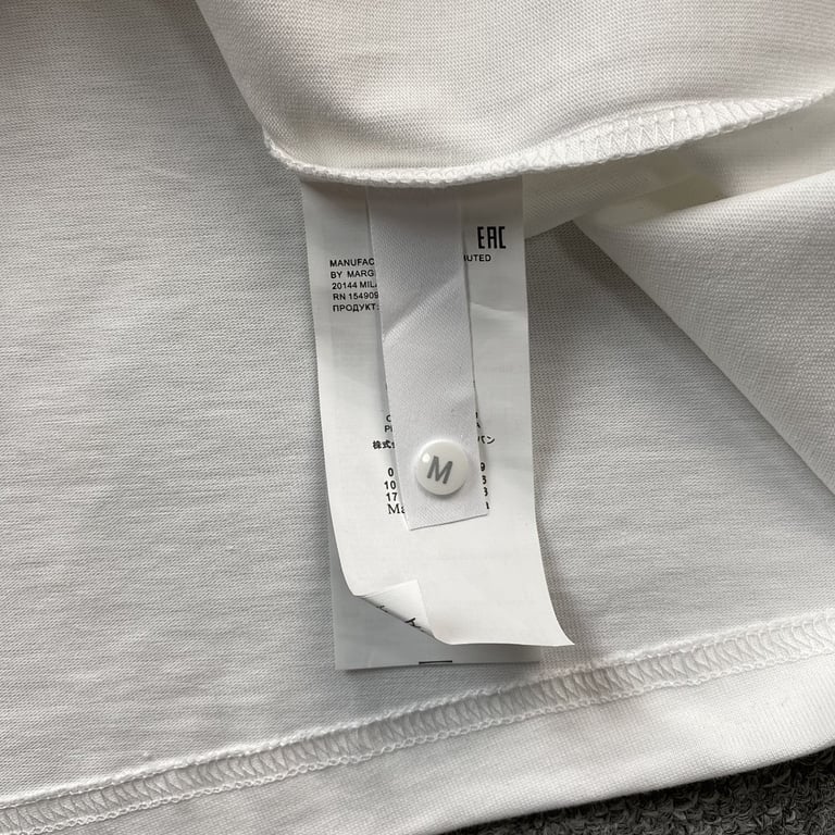 MM6 Maison Margiela Coffee Cup Long Sleeve T-shirt - 8